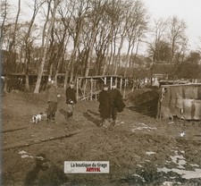 Officiers français, boue