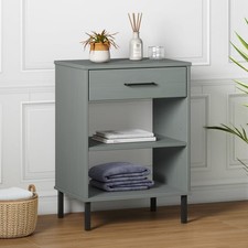 Armoire console avec pieds en