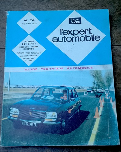 Peugeot 504 berline revue - peugeot,