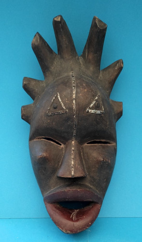 Ancien masque africain art - ancien,