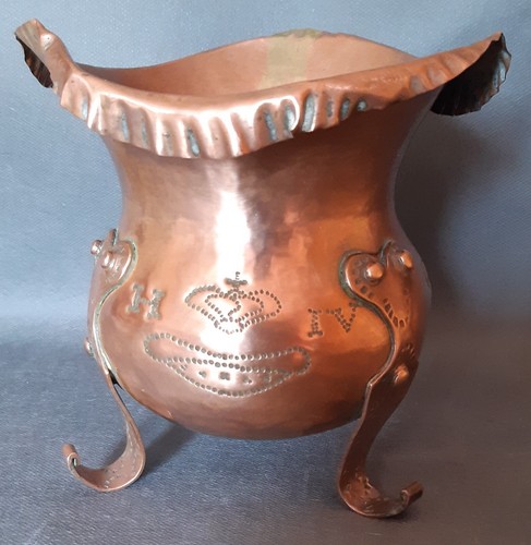 Ancien petit pot cuivre - ancien,