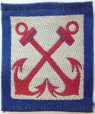 WW2 - Insigne TISSU CHANTIER