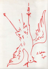 Lithographie signée sur toile