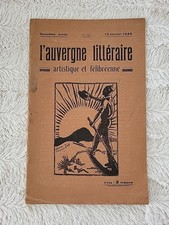 1925 Revue Auvergne