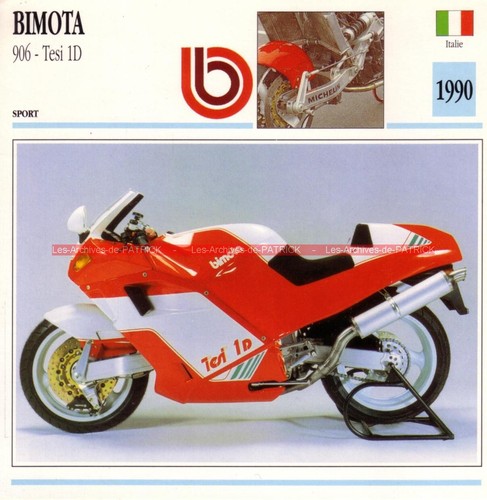 Bimota tesi moteur - tesi,