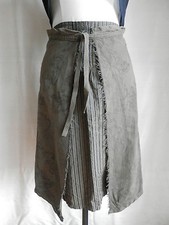 IKKS Jupe Lin coton kaki forme