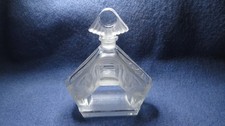 ancien très beau FLACON PARFUM CRISTAL signé LALIQUE  FRANCE ART DECO