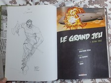 Le grand jeu tome 1 Ultima Thulé EO dédicacée par Pilipovic Léo