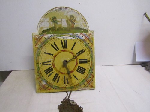 Ancienne horloge bois - en,