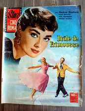 STAR CINE ROMAN n° 34 AUDREY HEPBURN FRED ASTAIRE 01/03/1958 MICHEL AUCLAIR