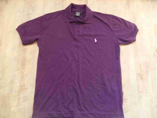 Polo piqué violet - piqué,