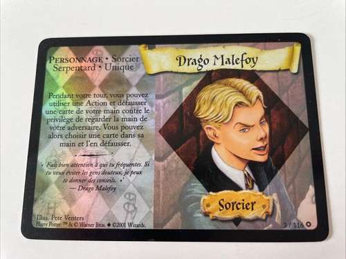 2001 tcg harry potter - harry, carte