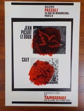Affiche Jean Picart Le Doux -  Caly - Expositions de tapisseries