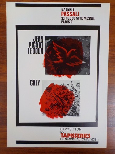 Affiche jean picart - affiche, doux