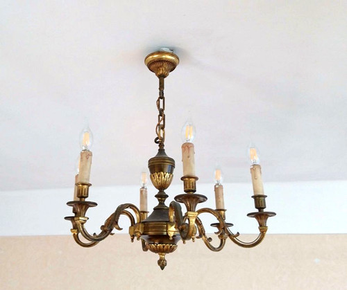 Ancien grand lustre luminaire - ancien,