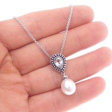 925 Sterling Silver Real White
