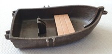 PLAYMOBIL PETITE BARQUE AVEC SIEGE MARRON CLAIR SANS DAMES DE NAGE