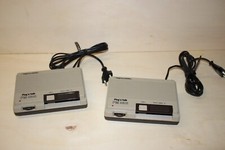 2 Realistic Plug'n talk FM Wireless intercom 43-207C Radio Shack