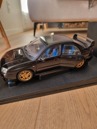 Subaru autoart noir et - autoart, 1:18