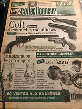 LA VIE DU COLLECTIONNEUR/ARME COLT/CAPSULE/CARTE ROUTIERE/PECHE MANUFRANCE