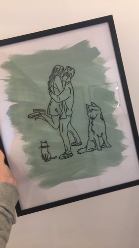 Tableau personnalisé fait - personnalisé,