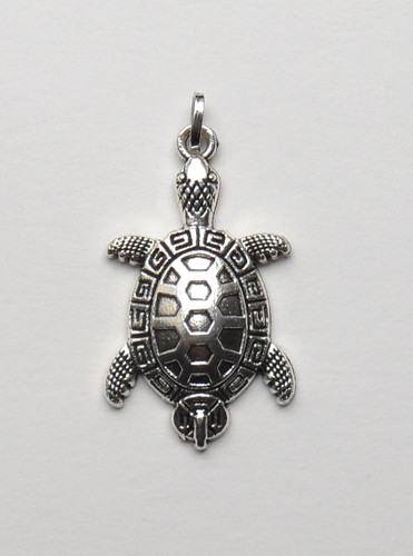 Pendentif tortue métal - pendentif,