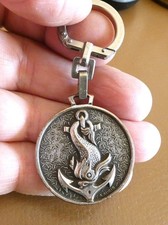 Ancien porte cle Augis Compagnie Maritime Chargeurs Réunis Gal Leclerc Bateau.