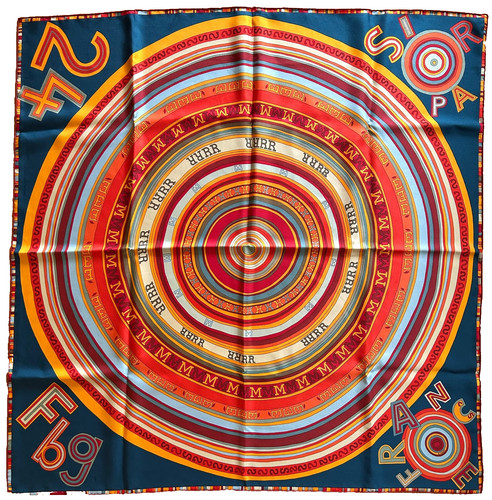 Hermes tohu bohu scarf box - hermes,