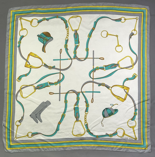 Magnifique foulard vintage - ,