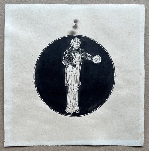 Petit dessin original ancien - dessin,