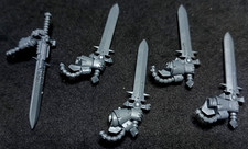 Warhammer 40k bits Space Marines- Dark Angels 5 arms with sword Deathwing Knight