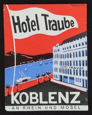 Ancienne étiquette HOTEL
