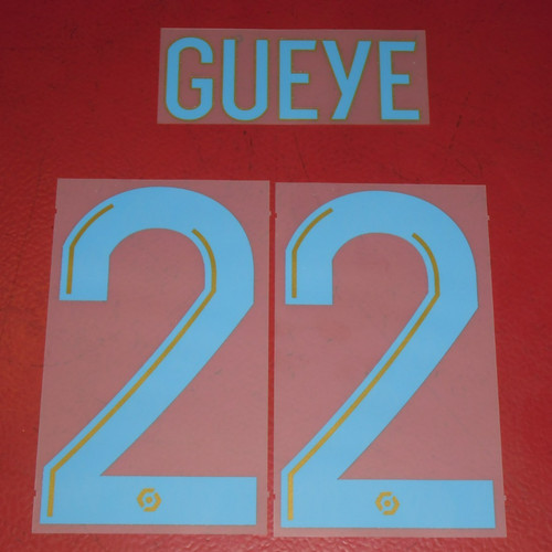 Flocage officiel gueye 22 - officiel,