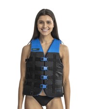 Jobe Dual Bleu Gilet de Sauvetage Nautique Bateau Jetski Wassersports Unisexe