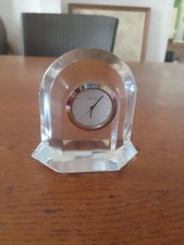 Pendulette clair en cristal de