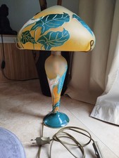 Lampe art déco pâte de verre