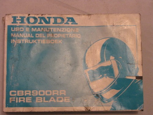 1999 honda cbr900 sc44 - 1999, manuel