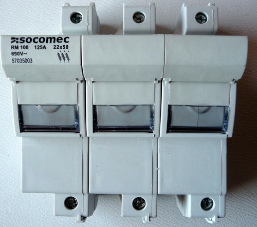Sectionneur fusible 100 - sectionneur, rm