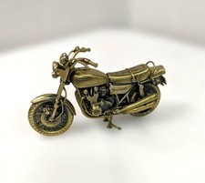 Bronze motorcycle miniature