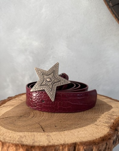 Ceinture étoile cuir - en, de