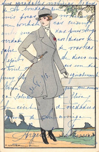 Cpa illustrateur signe - cpa,