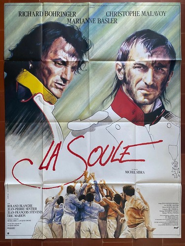 Affiche soule michel sibra - soule,