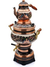 %100 Cuivre Samovar DSN TEA