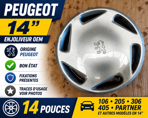 Enjoliveur origine peugeot 306 - peugeot,