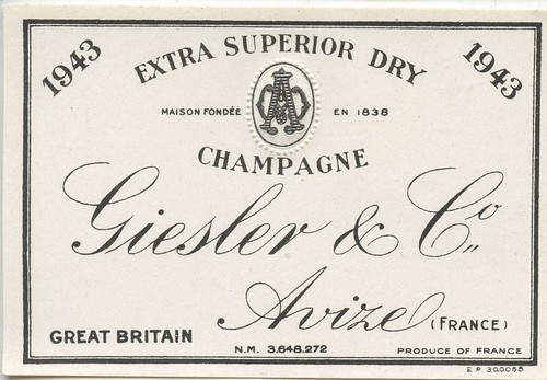 Etiquette champagne extra - etiquette,