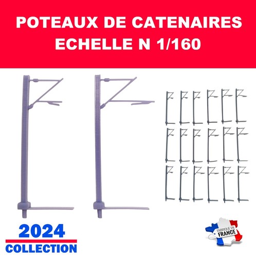 Lot poteaux de - 20,