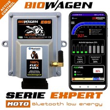 Kit boîtier éthanol E85 MOTO - BIOWAGEN SERIE EXPERT - 100% FLEXFUEL.