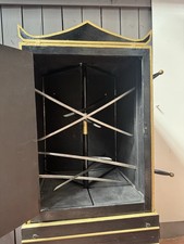 MAGIE prestidigitation Boite aux sabres Accessoire véritable de Magicien 1950