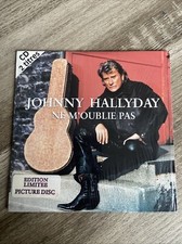 Disque CD 2 Tires Johnny Hallyday Ne M’oublie Pas Édition Limitée Picture Disc