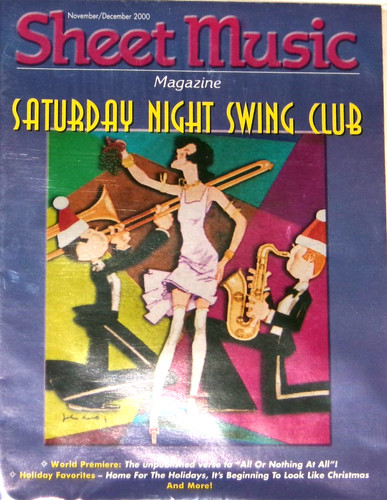 Sheet music magazine - music,
